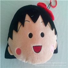 我厂定制麦当劳樱桃小丸子玩具布偶小公仔活动促销赠品公司吉祥