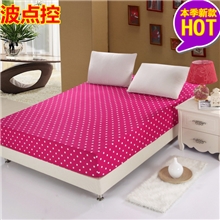 波点超柔磨毛床笠优质床笠高档床上用品床笠批发一件代发