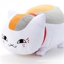 夏目友人帐猫老师公仔卡通趴趴猫咪毛绒玩具30cm
