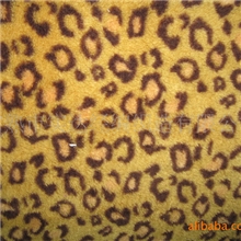 供应经编短毛绒印花布加刷S条(图)