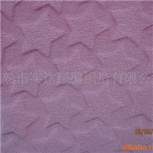 供应超柔剪花短毛绒