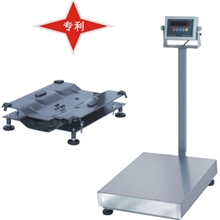 朗科LP7610冲压型电子台秤30kg/2g地秤400*500MM电子称