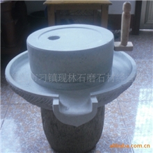 供应天然绿色家用小石磨纯手工制作