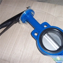 批发高质量手动对夹蝶阀不锈钢手柄蝶阀对夹精铸手动蝶阀D373H/