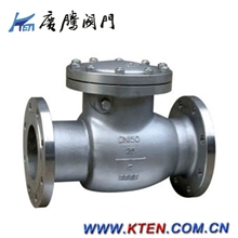 供应广腾H44H/W旋启式止回阀铸钢/不锈钢止回阀系列