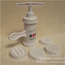 新款加厚ABS塑料压面器莜面窝窝机家用5个模版