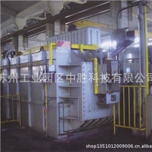 连续滚筒式钢球渗碳炉