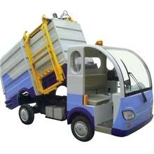 厂家直销，厂家供应电动四轮翻桶车