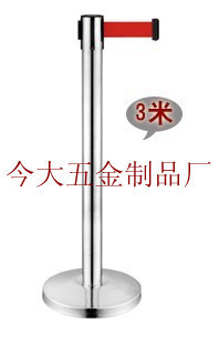 不锈钢伸缩带栏杆座，不锈钢3米伸缩带栏杆座，3米隔离带