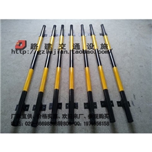 固定脚停车场挡车器车轮定位杆,候车挡杆定位器挡车杆60-2000