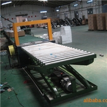 滚筒式液压升降平台特点：适用于生产线