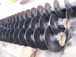 合利桩机专业供应建筑用CFG长螺旋钻杆、钻头钻机配件