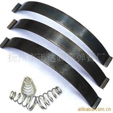 扬州迅达加工各材质板簧、片簧、垫片、拉簧、开孔板簧、直角弯簧