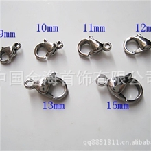 厂家直销304不锈钢龙虾扣/项链扣/diy不锈钢饰品配件多规格促销