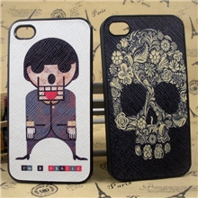 厂家定做潮牌骷髅动漫iphone5手机套苹果5S手机壳4s外壳套子男