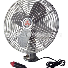 批发供应4吋6吋、8吋、10吋12V/24V直流汽车风扇(图)