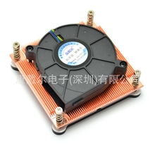 厂家直供1155/1156架构CPU散热器铜铲散热器