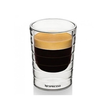雀巢奈斯派索NESPRESSO定制浓缩咖啡杯双层玻璃咖啡杯85ml