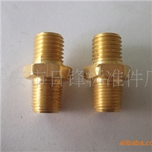 厂家直销六角铜接头对丝铜接头接头铜螺母定做