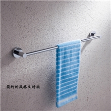 高品质单杆毛巾架锌合金镀铬高档亮光单杆厂家直销