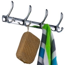 【9.4备货节】锌合金凤尾双排钩浴室衣帽钩双排钩