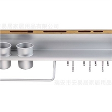 安润品牌：高档太空铝刀架置物架铝刀架厨房置物架太空铝