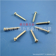 电子螺丝钉十字元头自攻尖尾螺钉2厘长镍自攻螺丝钉PA2*4-PA2*15