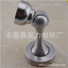 供应墙装式精美高磁力不锈钢门吸室内门锁门碰门档门顶批发