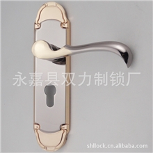 供应精美外观经济型机械门锁浙江义乌执手锁具工程室内门锁