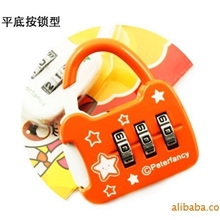 【浦江第一锁业】大量供应箱包文具礼品学生锌合金密码锁厂家直销