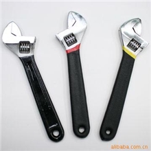 【厂家专业供应五金工具】美式粘塑手柄活动扳手