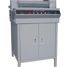 特价450宽度切纸机电动切纸机ZX-450V+带安全机罩