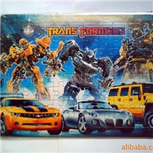 供应2013年新款纸质平面益智拼图可制作不同图案厂家直销