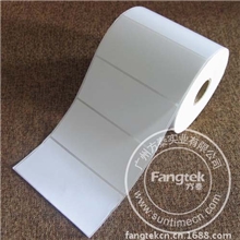 厂家供应空白铜版纸不干胶条码纸标签打印纸80*50*1000张