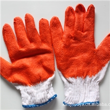 低价供应各种款式红十针涂胶手套厦门同安信卓雅