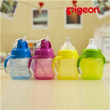 大量批发贝亲magmag婴儿宝宝吸管杯鸭嘴奶嘴训练杯儿童学饮杯