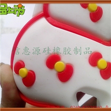 现货ipone5苹果硅胶手机套手机套淘宝热销货源立体蝴蝶结外壳