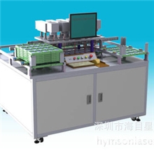 光纤激光打标机CM10十工位全自动托盘工件打标机