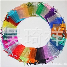 现货纱袋礼品袋,珍珠纱袋,喜糖袋,透明纱袋,绒布袋,纱袋批发7*9CM