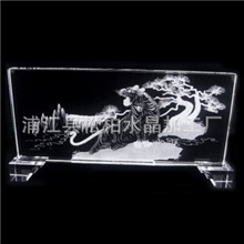 新品上市十二生肖水晶工艺品生肖特水晶深雕