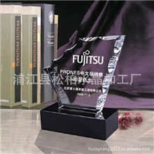 2012热卖新饰品摆件多种类型工艺品奖杯松柏水晶奖杯