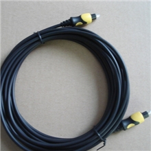 高品质黑黄双色模压成型音频光行线