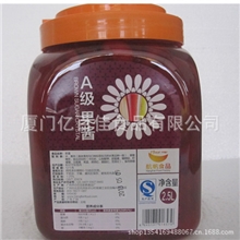 航帆食品奶茶原料航帆草莓果酱/冰粥果酱/冰粥原料刨冰沙冰专用