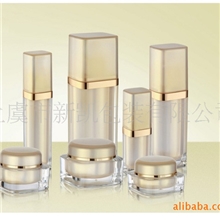 厂家专业生产亚克力乳液瓶化妆瓶亚克力塑料乳液罐亚克力四方