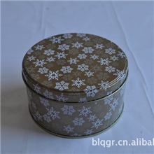 【厂家直销】铁罐礼品铁罐圣诞礼品铁罐马口铁罐圆铁罐