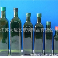 厂家生产优质橄榄油玻璃瓶药用玻璃瓶批发供应原料橄榄油瓶