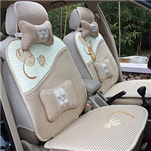 【超级卖家】2013夏季冰丝汽车坐垫枫叶图案批发坐垫df02