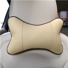 批发丹尼皮汽车头枕护颈枕车用头枕骨头枕透气舒适厂家直销