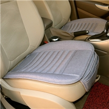 批发亚麻汽车坐垫小三件单座无靠背中药汽车座垫四季垫厂家直销