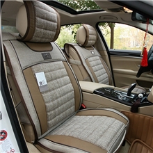 2013汽车坐垫四季简约粗麻汽车坐垫四季丹尼皮汽车坐垫四季